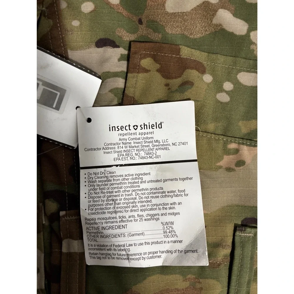 Camouflage pants US Military Trousers Combat Men Medium Long NEW‎ Tactical Cargo